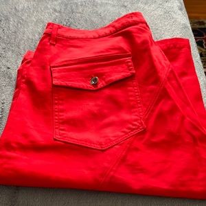 Versace Jeans Couture Vintage red shorts